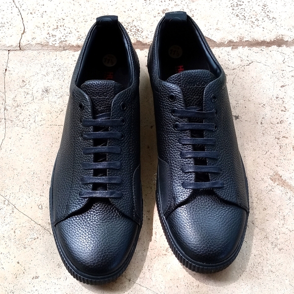Hugo Boss Shoes | Hugo Boss Zero Tennis Sneakers Size 45 EU 11.5 US Men's | Color: Black | Size: 11.5 | Fabianramos's Closet